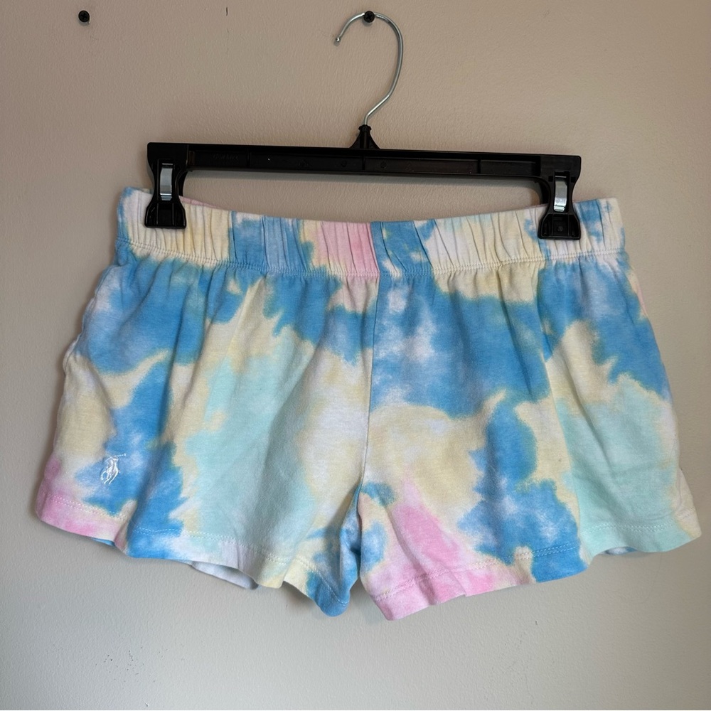 Ralph Lauren Women’s Colorful Tie-Dye Lounge Shorts Size Small